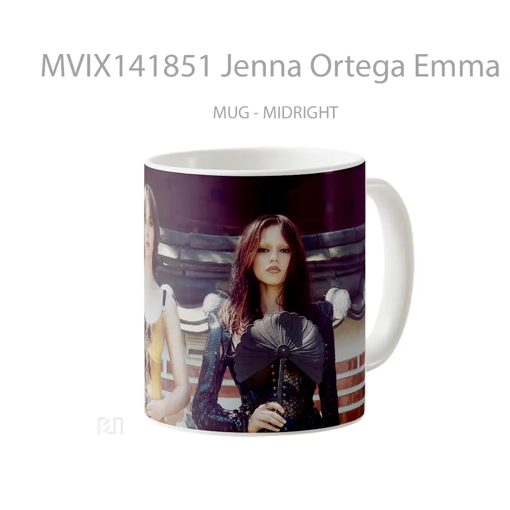 Mug Jenna Ortega Emma Myers Gelas Keramik Unik - All-side / Desain