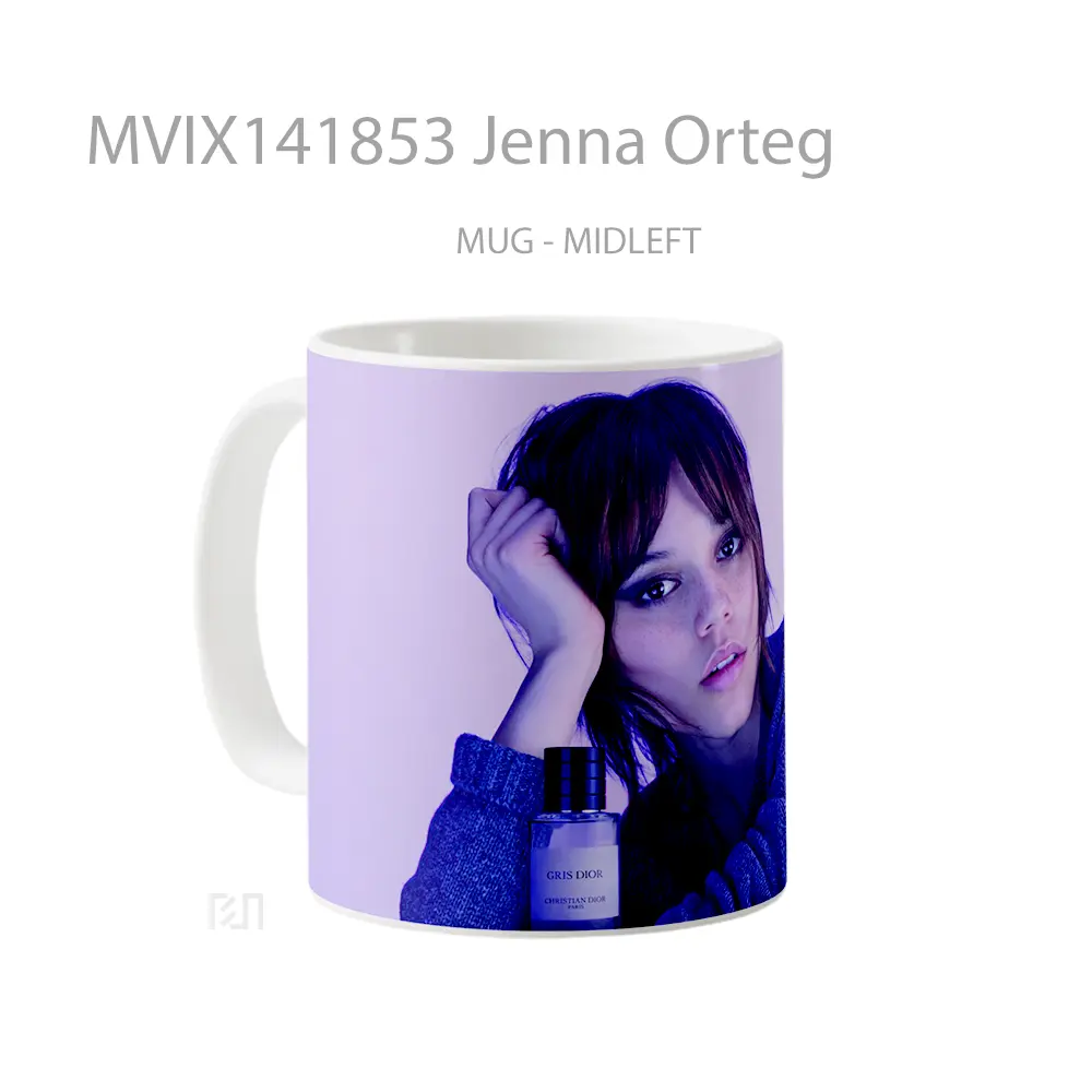 Mug Jenna Orteg Gelas Keramik Unik - All-side / Desain