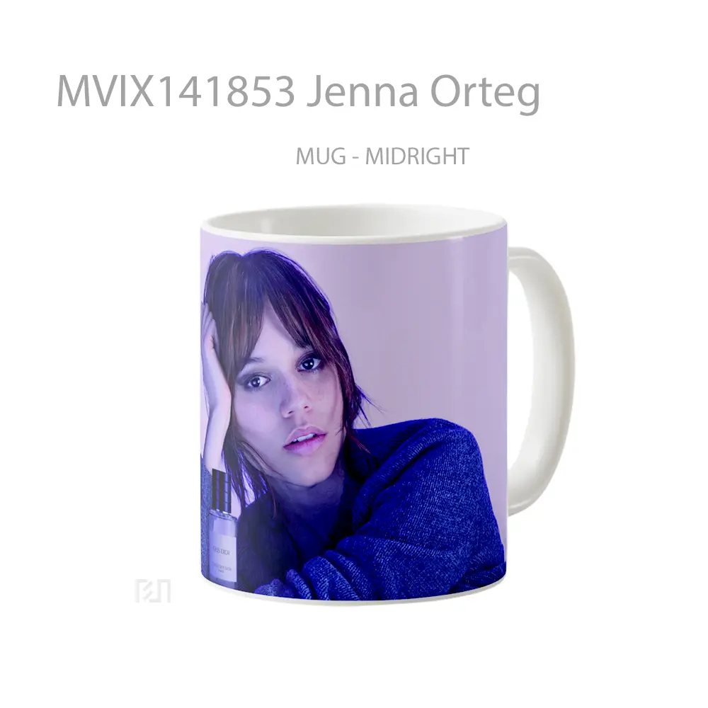 Mug Jenna Orteg Gelas Keramik Unik - All-side / Desain