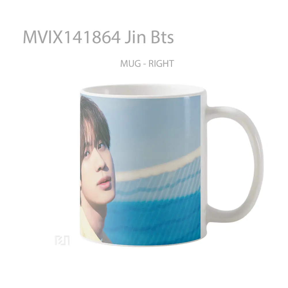 Mug Jin Bts Gelas Keramik Unik - All-side / Desain