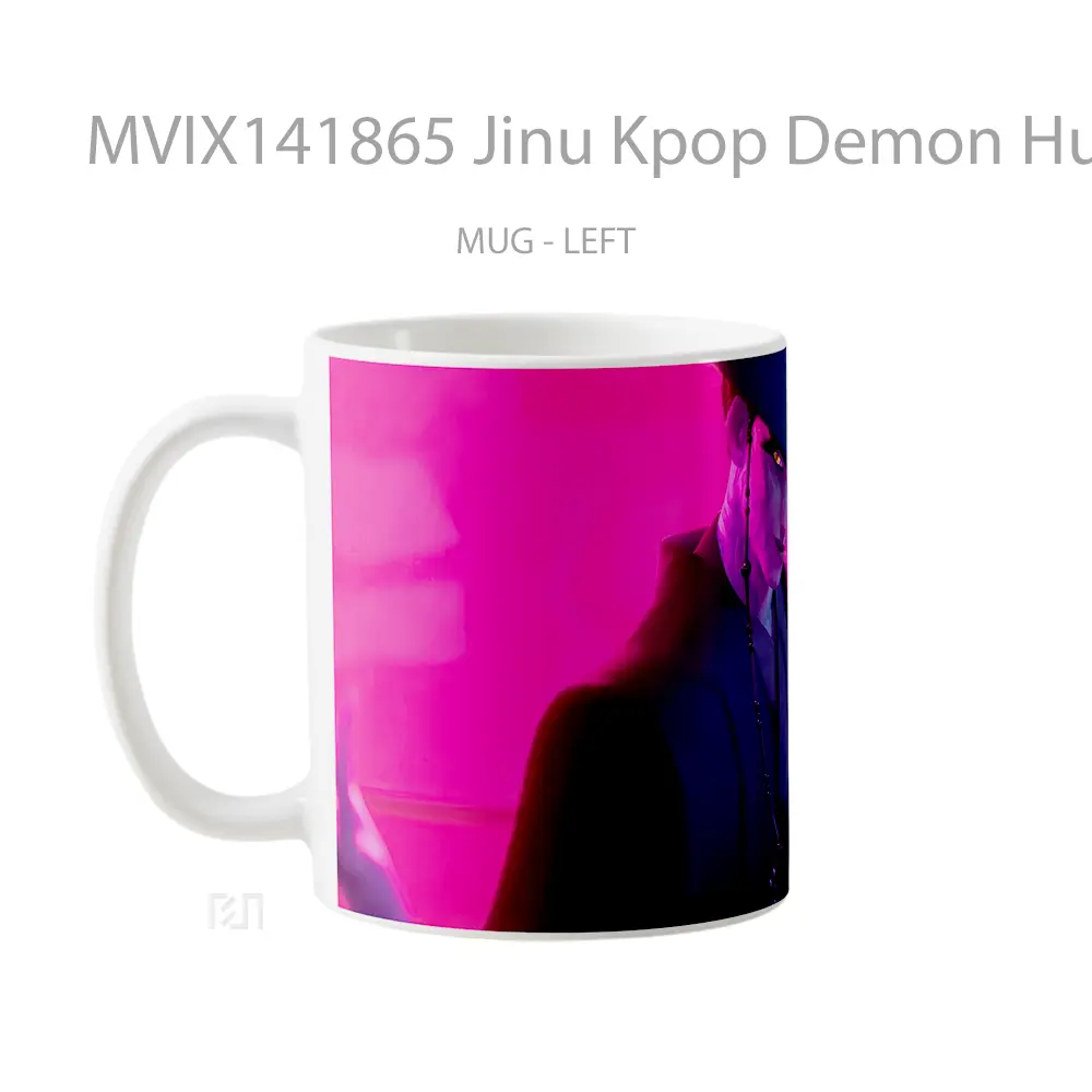 Mug Jinu Kpop Demon Hunters Gelas Keramik Unik - All-side / Desain