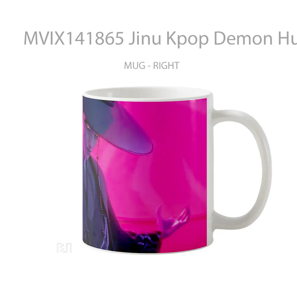 Mug Jinu Kpop Demon Hunters Gelas Keramik Unik - All-side / Desain