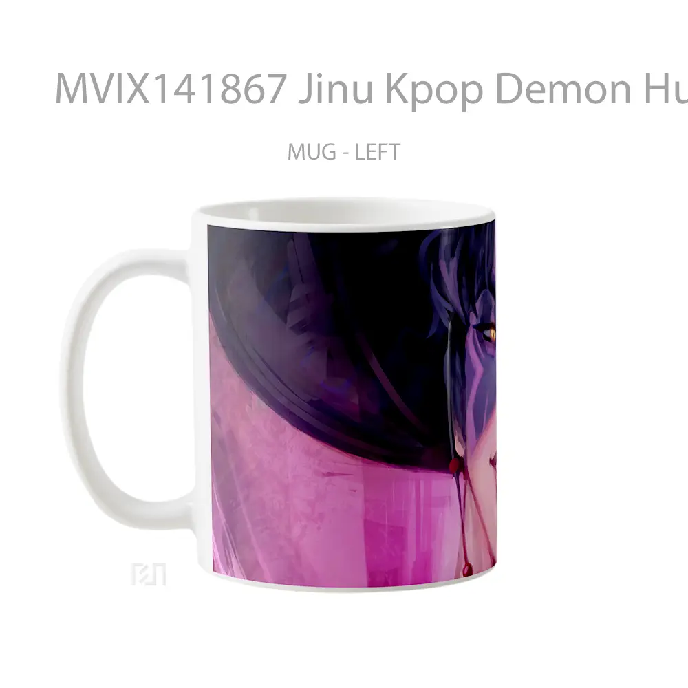 Mug Jinu Kpop Demon Hunters Gelas Keramik Unik - All-side / Desain