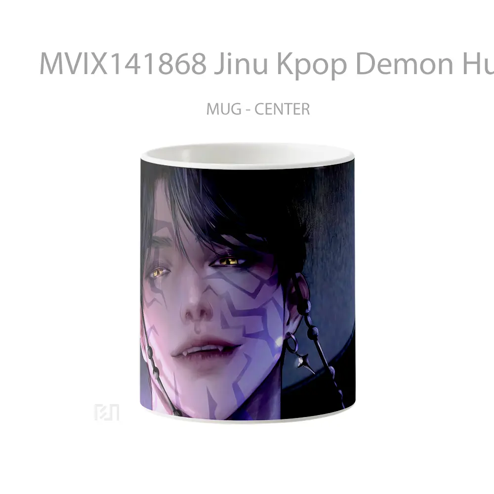 Mug Jinu Kpop Demon Hunters Gelas Keramik Unik
