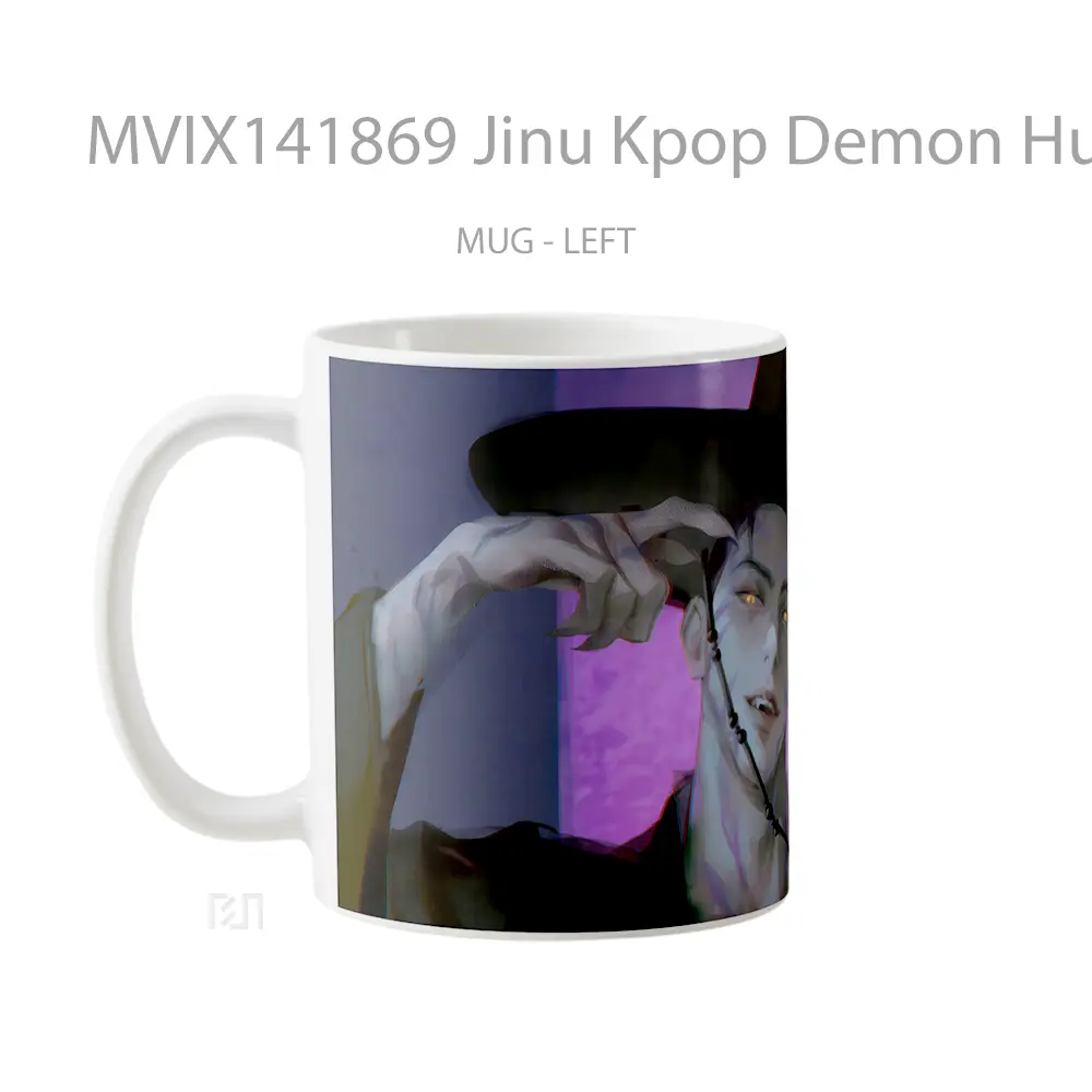 Mug Jinu Kpop Demon Hunters Gelas Keramik Unik - All-side / Desain