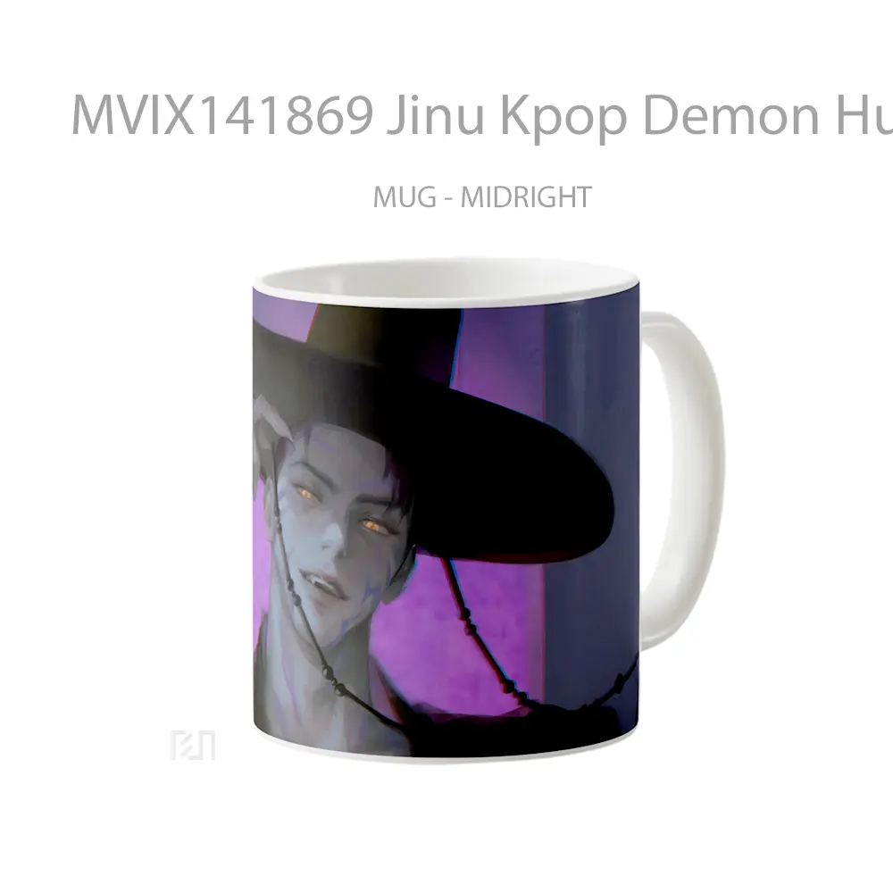 Mug Jinu Kpop Demon Hunters Gelas Keramik Unik - All-side / Desain