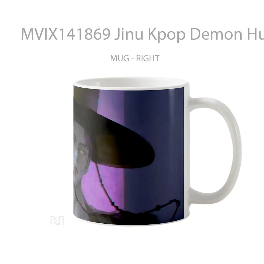 Mug Jinu Kpop Demon Hunters Gelas Keramik Unik - All-side / Desain