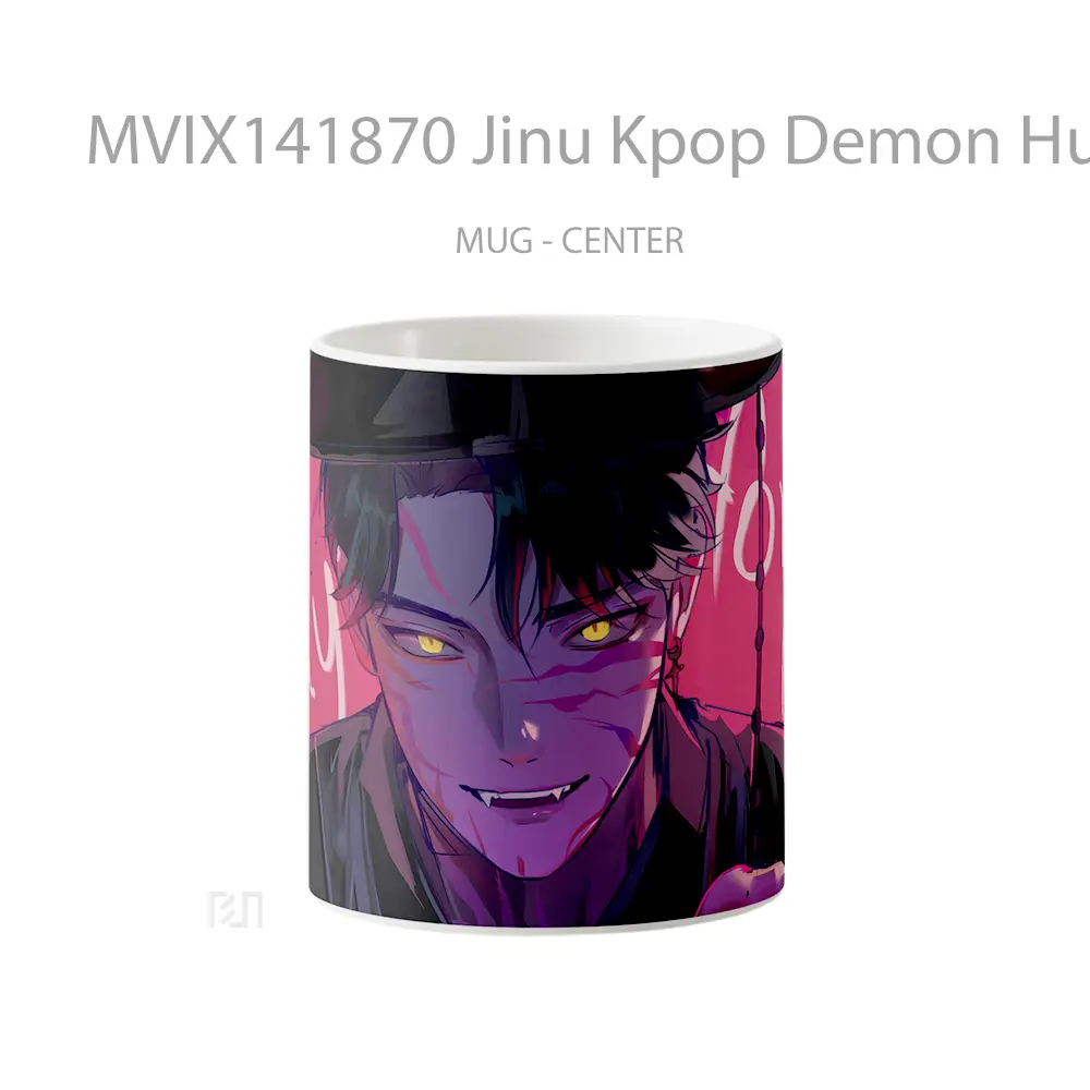 Mug Jinu Kpop Demon Hunters Gelas Keramik Unik