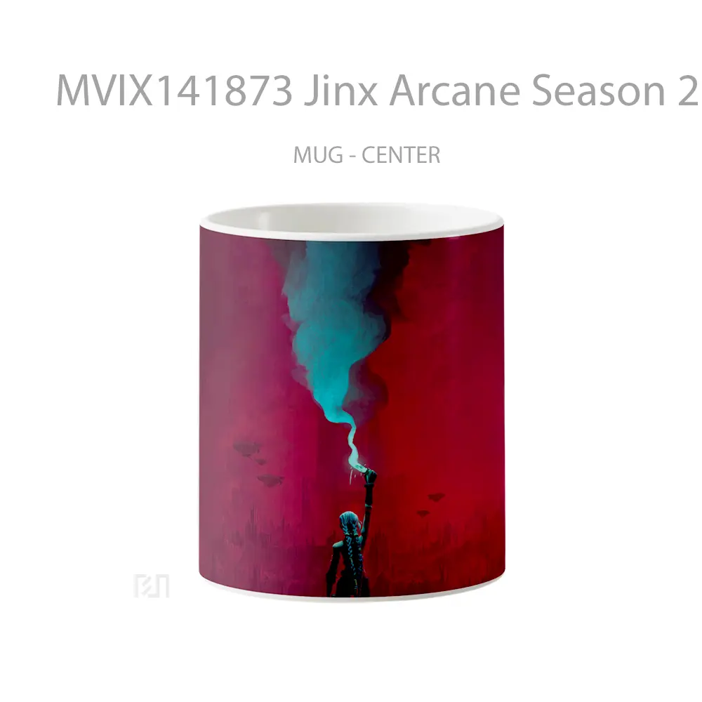 Mug Jinx Arcane Season 2 Gelas Pemandangan Alam