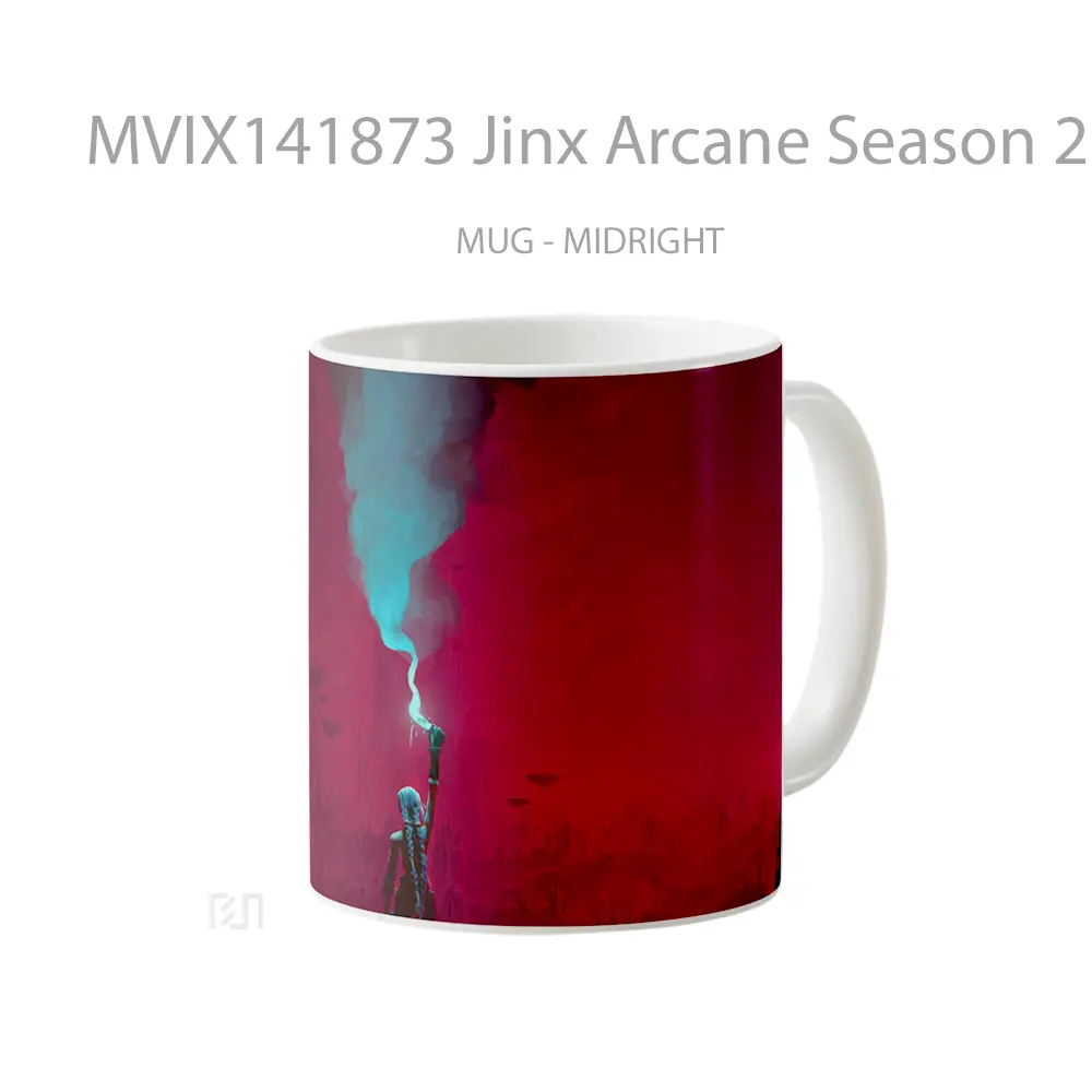 Mug Jinx Arcane Season 2 Gelas Pemandangan Alam - All-side / Desain