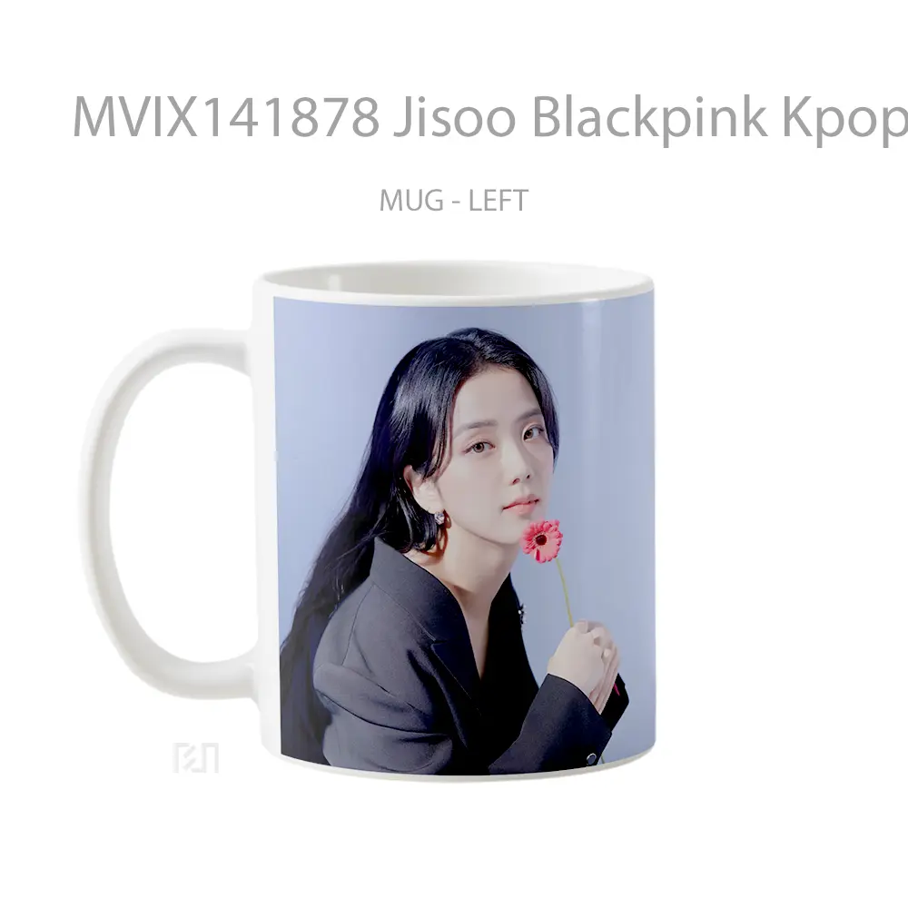 Mug Jisoo Blackpink Kpop Idol Gelas Keramik Unik - All-side / Desain