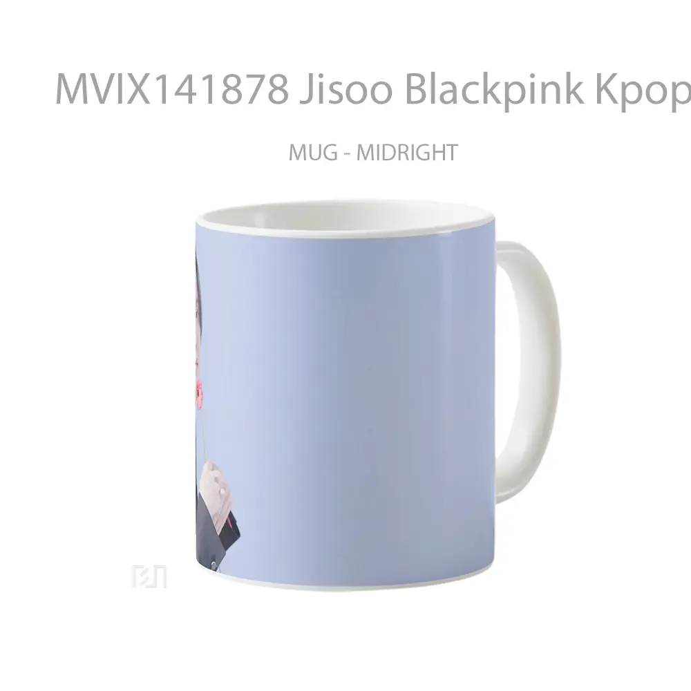 Mug Jisoo Blackpink Kpop Idol Gelas Keramik Unik - All-side / Desain