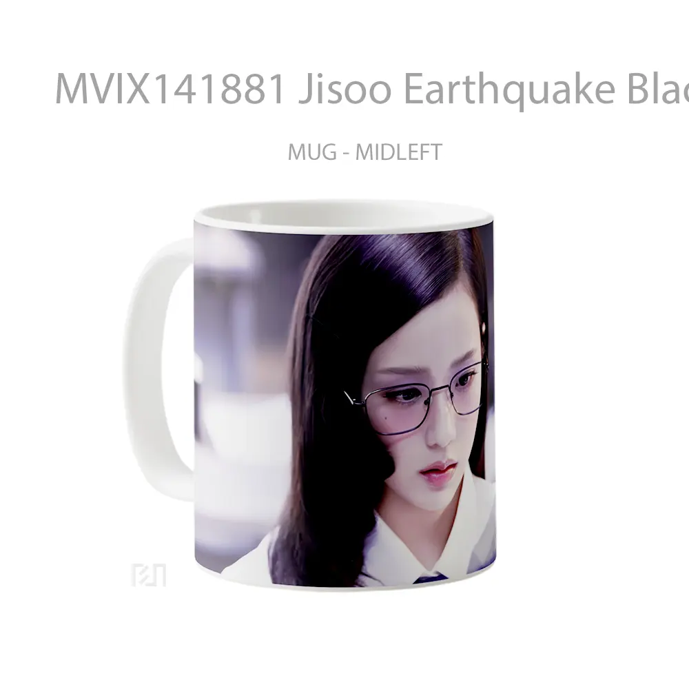 Mug Jisoo Earthquake Blackpink Gelas Keramik Unik - All-side / Desain