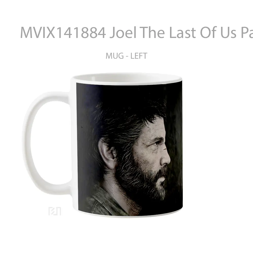 Mug Joel The Last Of Us Part 1 Remake Gelas Keramik Unik - All-side / Desain