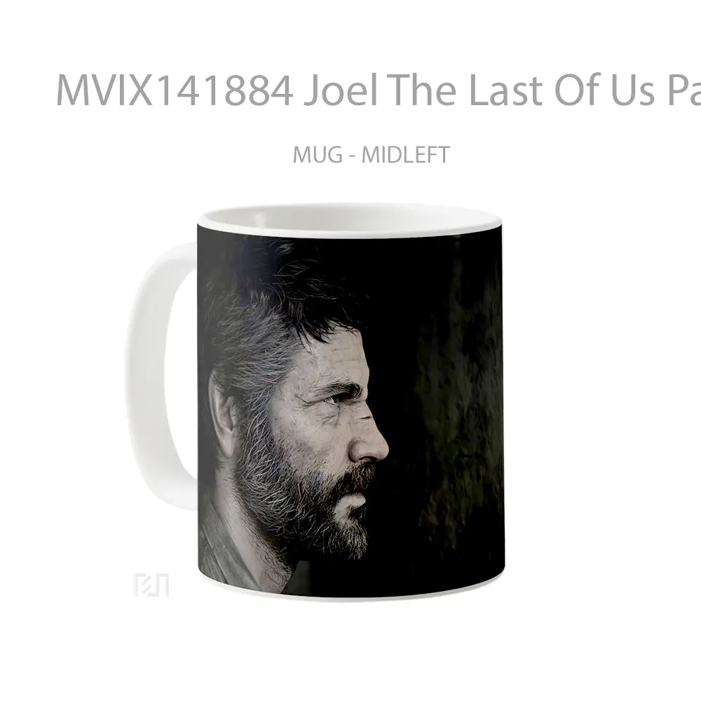 Mug Joel The Last Of Us Part 1 Remake Gelas Keramik Unik - All-side / Desain