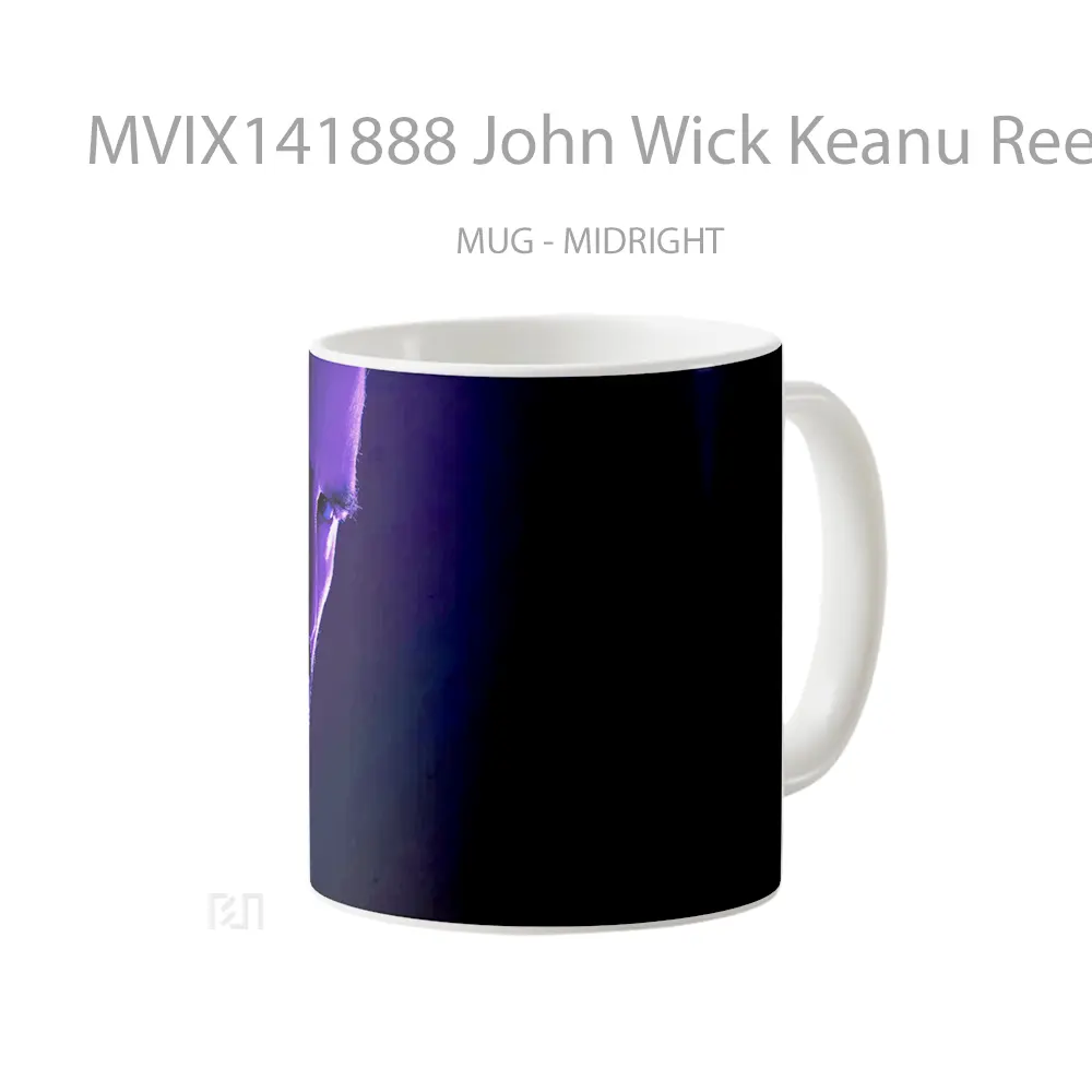 Mug John Wick Keanu Reeves Movi Gelas Keramik Unik - All-side / Desain