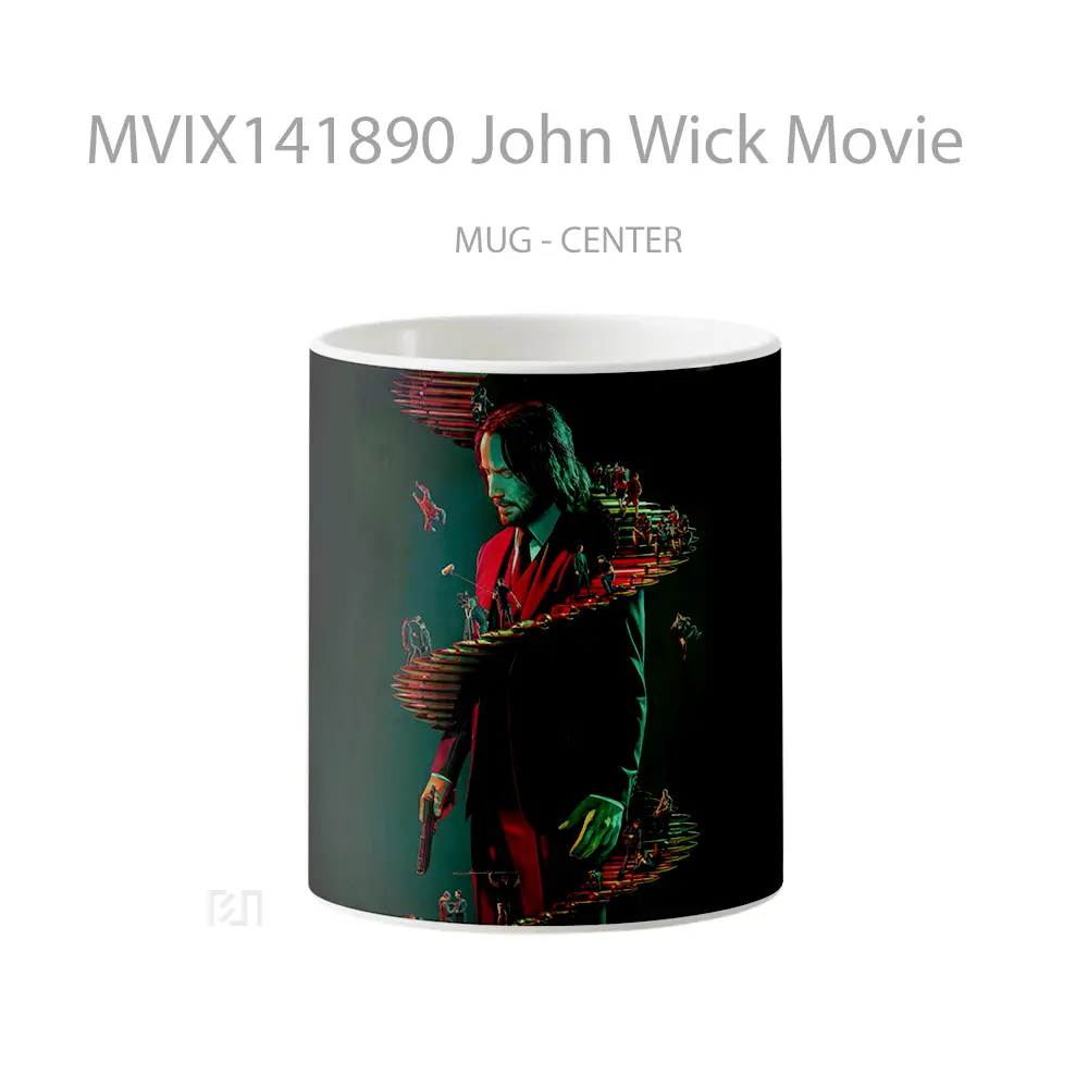 Mug John Wick Movie Gelas Keramik Unik