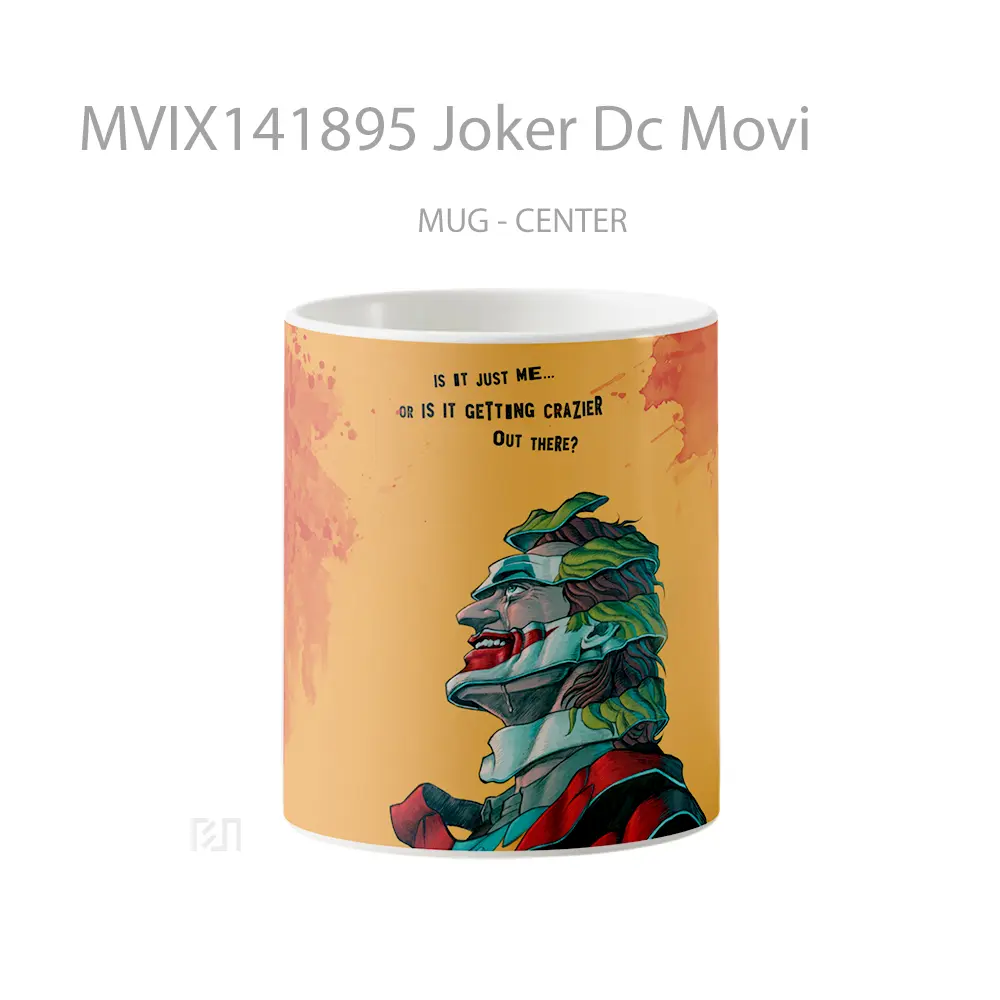 Mug Joker Dc Movi Gelas Superhero
