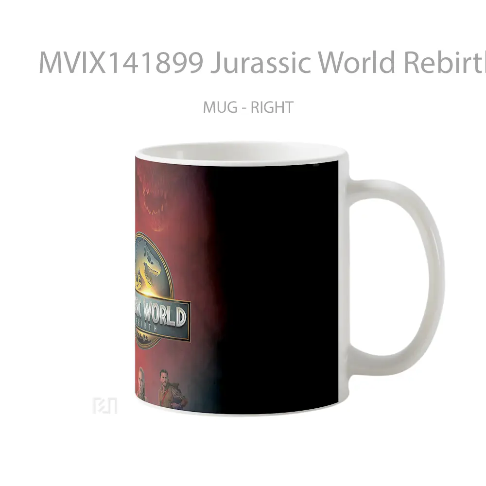 Mug Jurassic World Rebirth Scarlett Johansson Gelas Keramik Unik - All-side / Desain