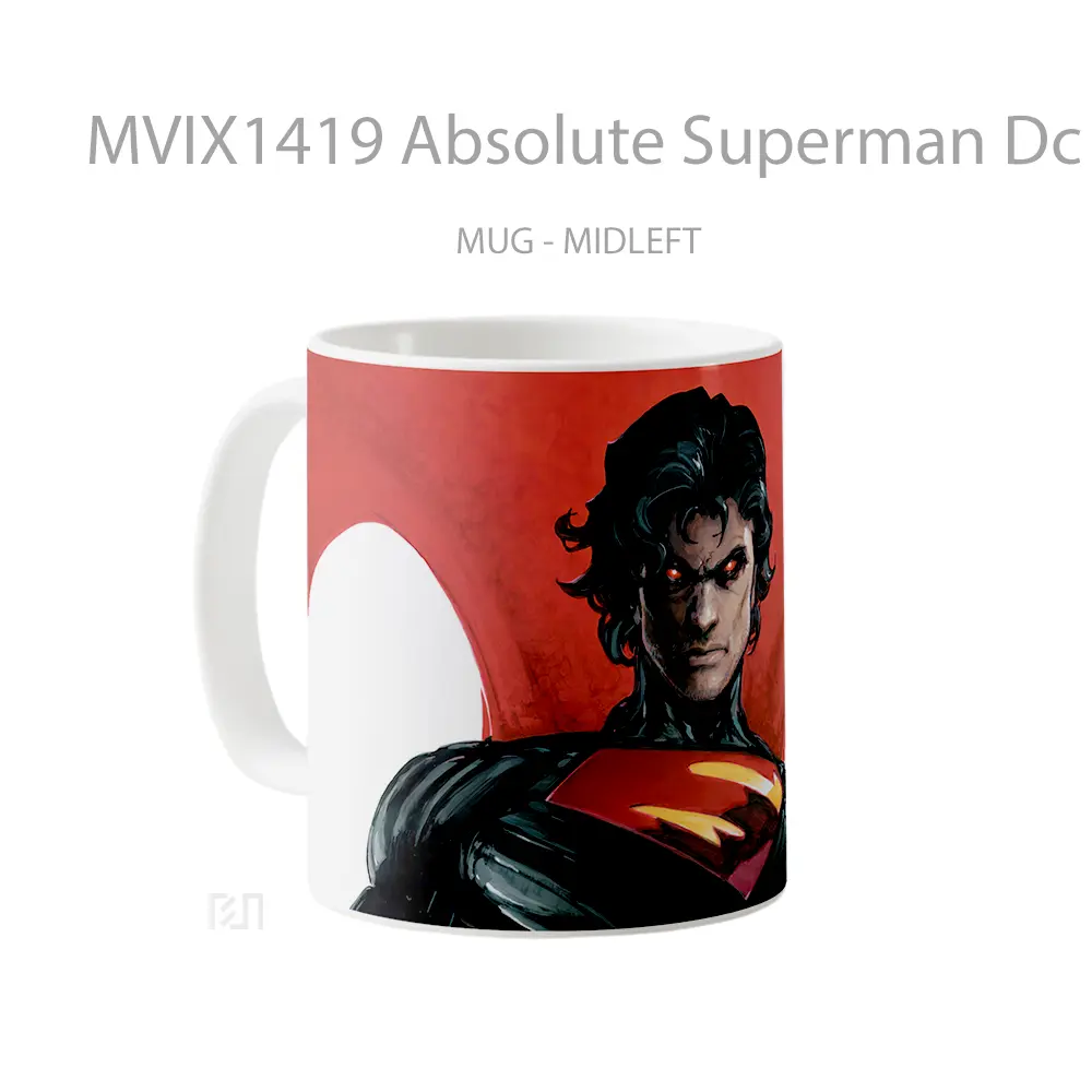 Mug Absolute Superman Dc Superhero Gelas Superhero - All-side / Desain