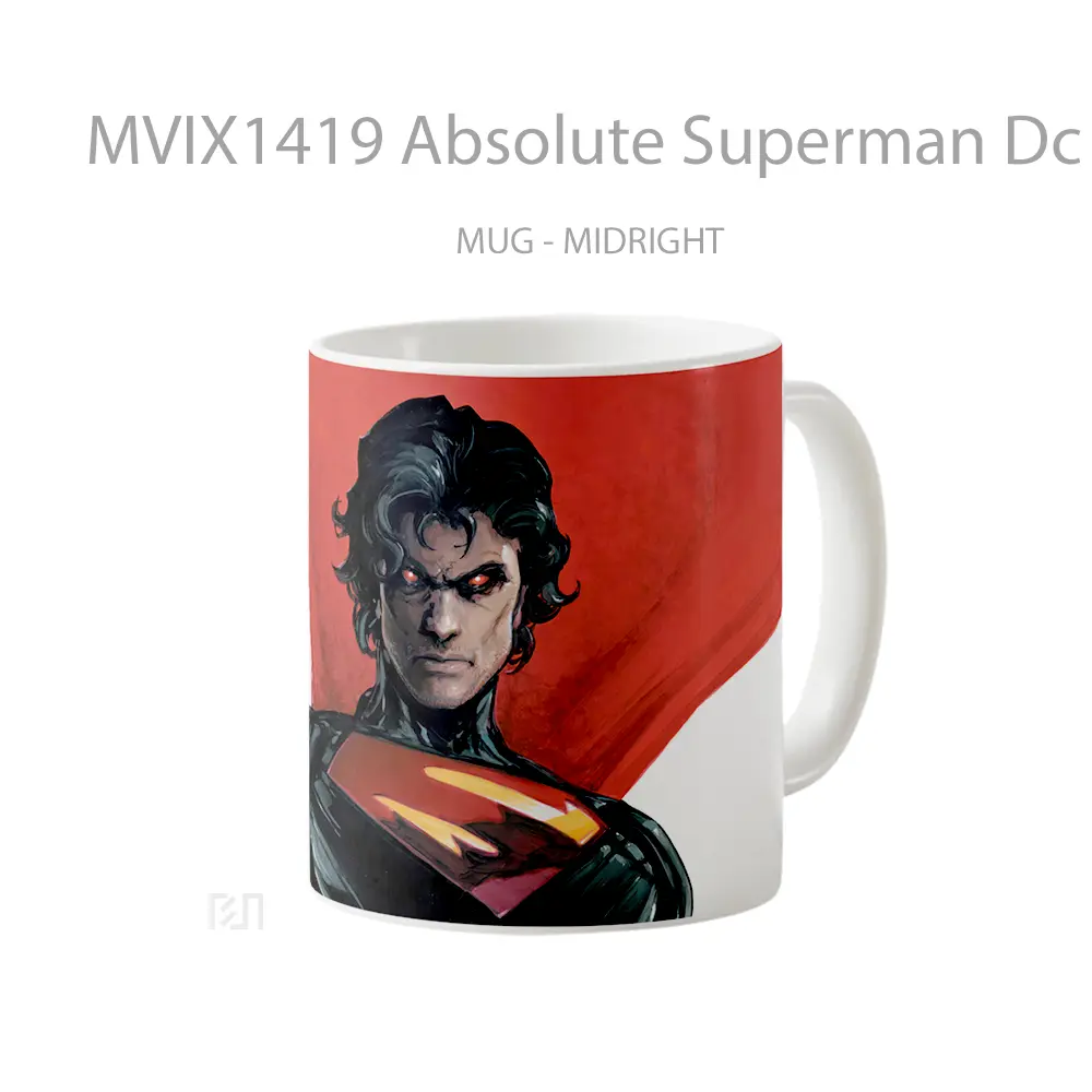 Mug Absolute Superman Dc Superhero Gelas Superhero - All-side / Desain