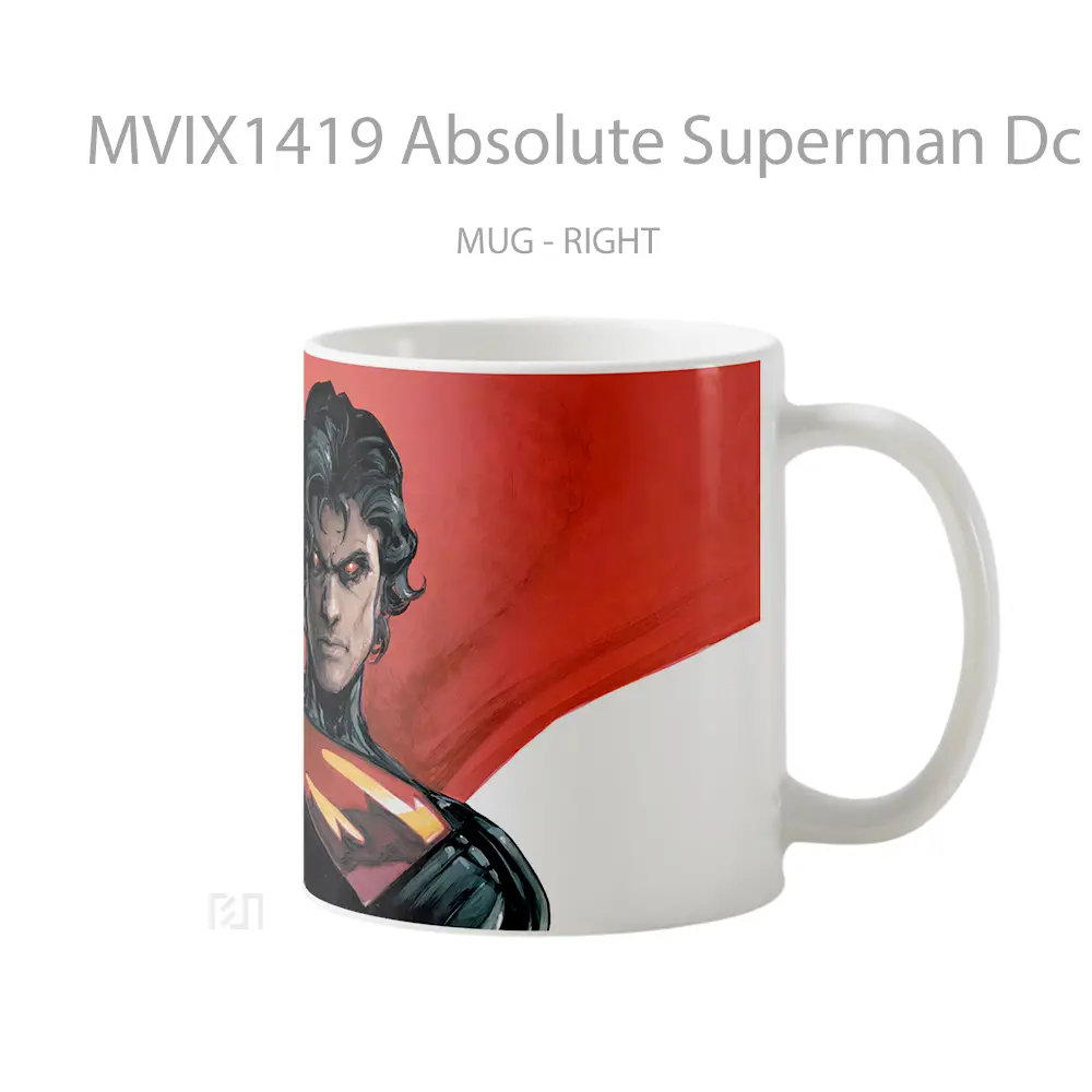Mug Absolute Superman Dc Superhero Gelas Superhero - All-side / Desain