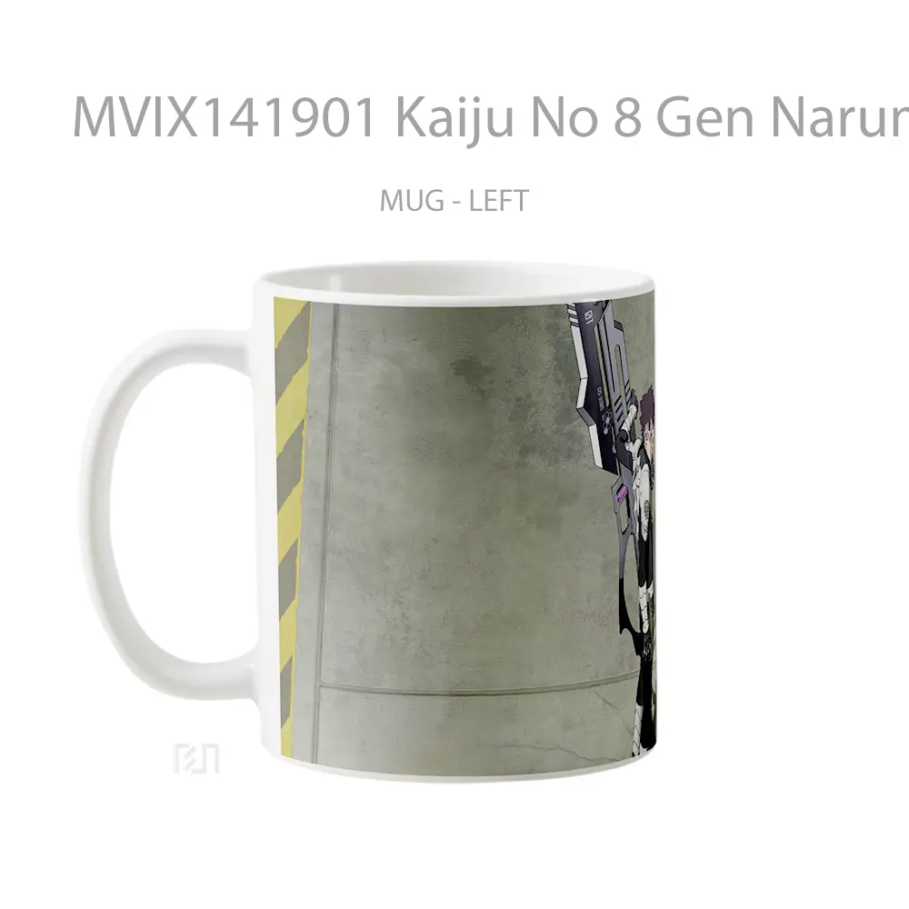 Mug Kaiju No 8 Gen Narumi Gelas Keramik Unik - All-side / Desain