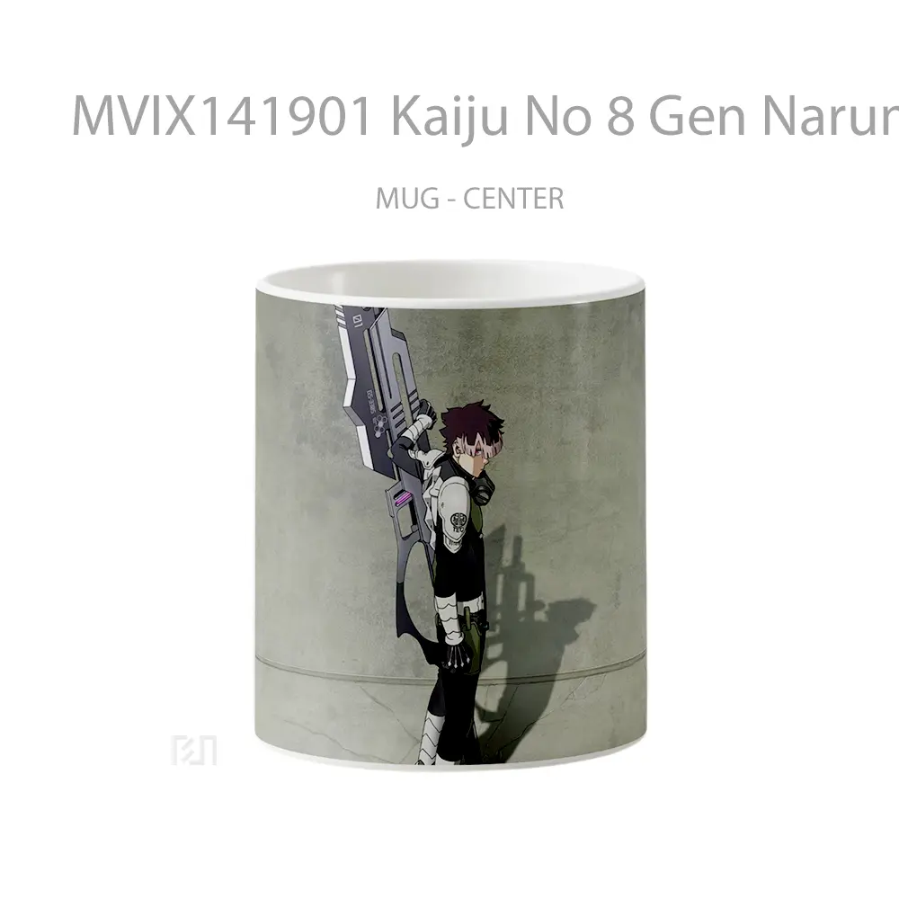 Mug Kaiju No 8 Gen Narumi Gelas Keramik Unik