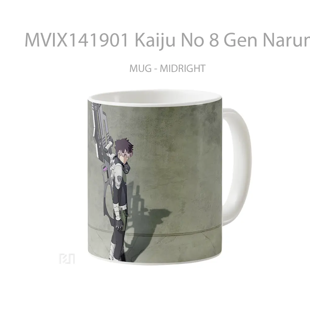 Mug Kaiju No 8 Gen Narumi Gelas Keramik Unik - All-side / Desain
