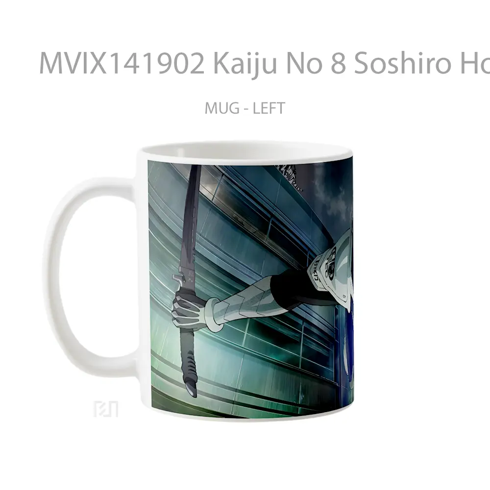 Mug Kaiju No 8 Soshiro Hoshina Gelas Keramik Unik - All-side / Desain
