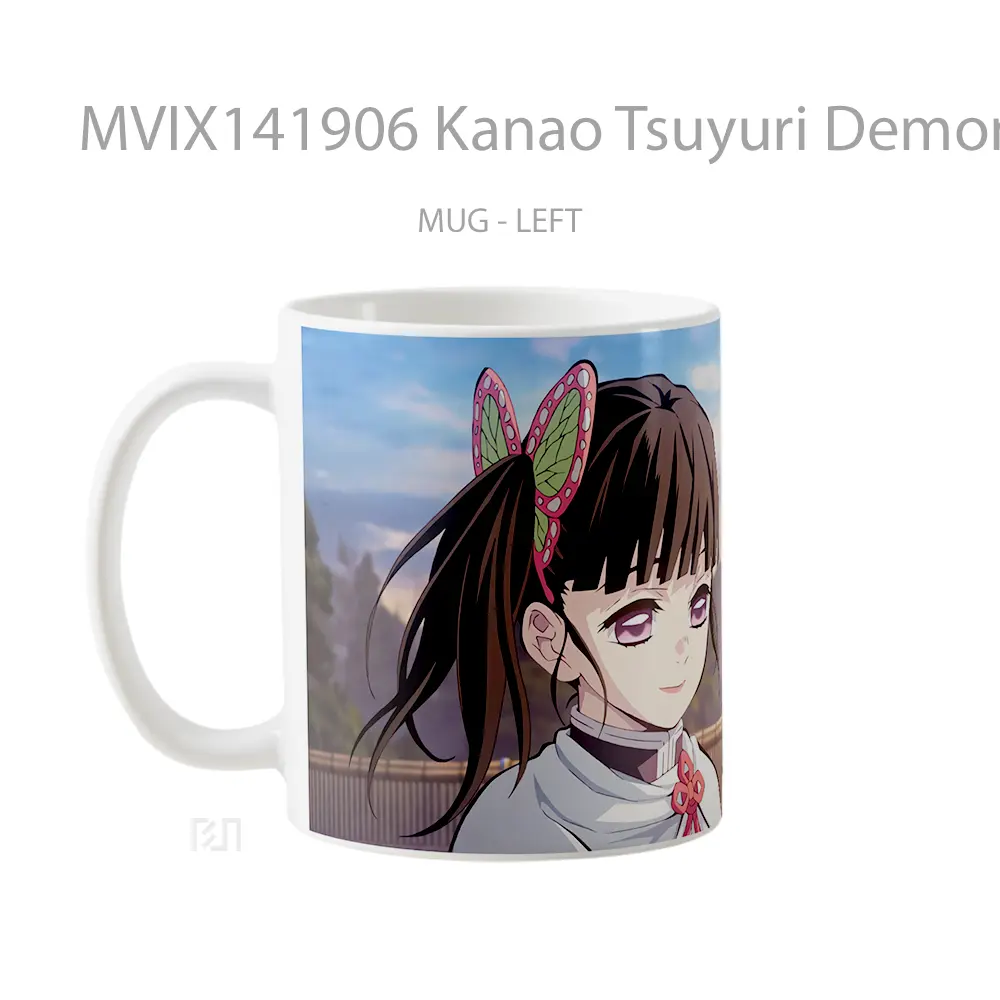 Mug Kanao Tsuyuri Demon Slayer Anime Cangkir Anime - All-side / Desain