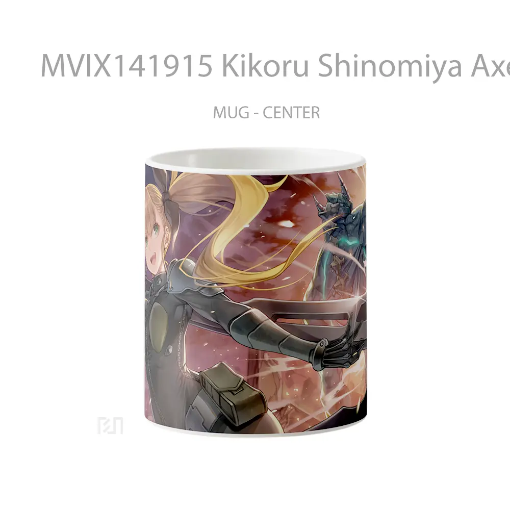 Mug Kikoru Shinomiya Axe Kaiju No 8 Gelas Keramik Unik