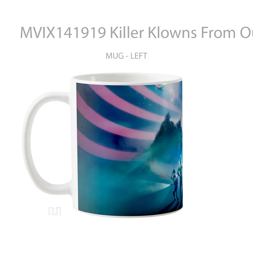 Mug Killer Klowns From Outer Space The Game Cangkir Gamer - All-side / Desain