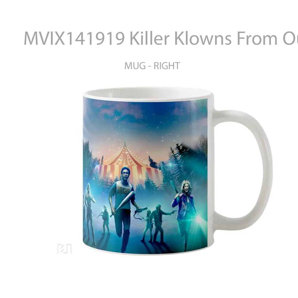 Mug Killer Klowns From Outer Space The Game Cangkir Gamer - All-side / Desain