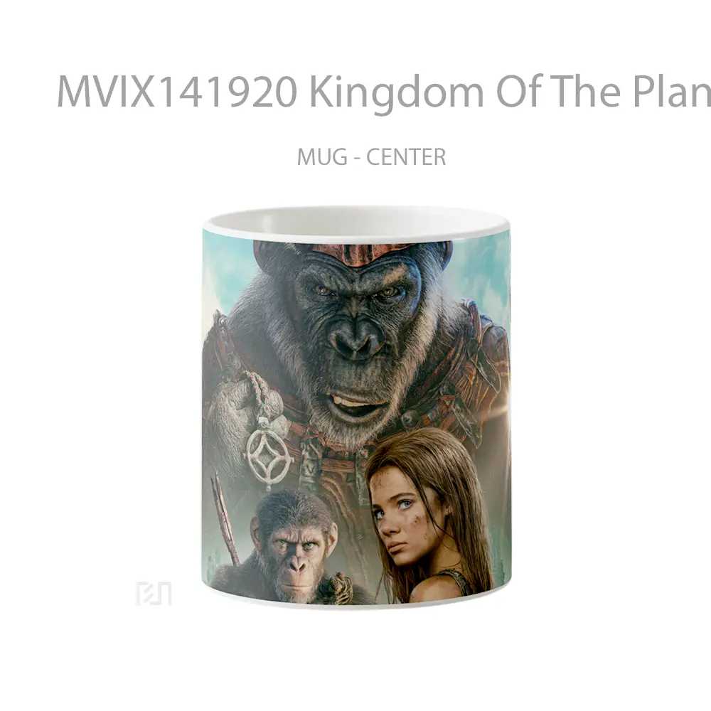 Mug Kingdom Of The Planet Of The Apes Mae Noa Proximus Caesar Poster Gelas Keramik Unik