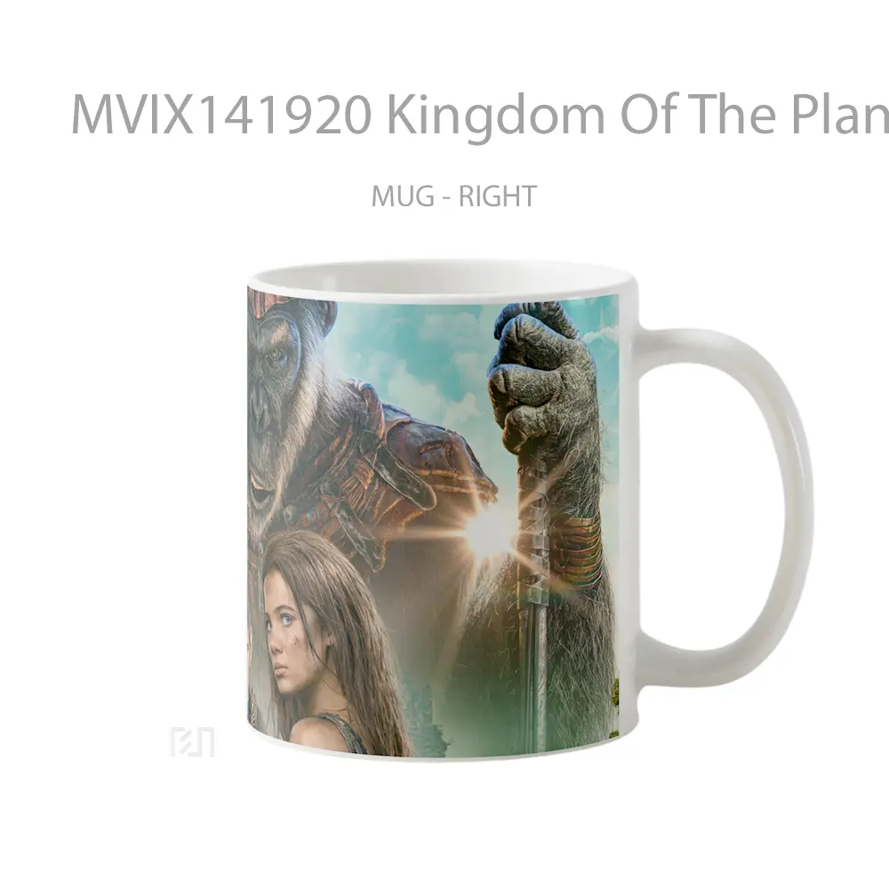 Mug Kingdom Of The Planet Of The Apes Mae Noa Proximus Caesar Poster Gelas Keramik Unik - All-side / Desain
