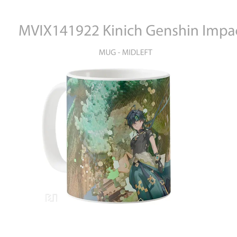 Mug Kinich Genshin Impac Gelas Keramik Unik - All-side / Desain