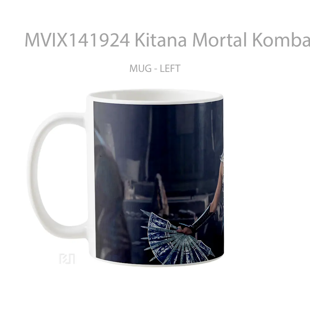 Mug Kitana Mortal Kombat 2 Adeline Rudolph Gelas Keramik Unik - All-side / Desain