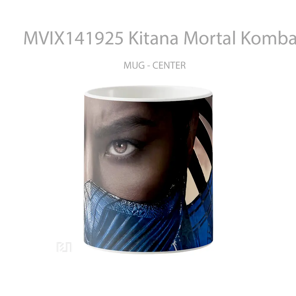 Mug Kitana Mortal Kombat 2 Poster Gelas Keramik Unik
