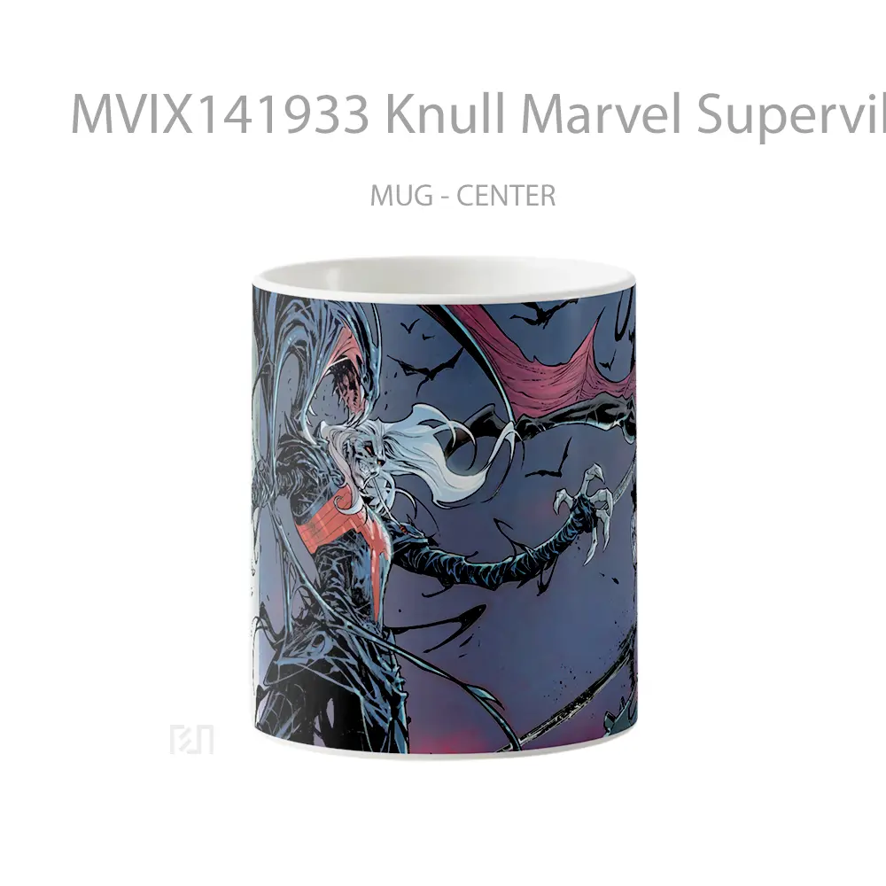 Mug Knull Marvel Supervillai Gelas Superhero