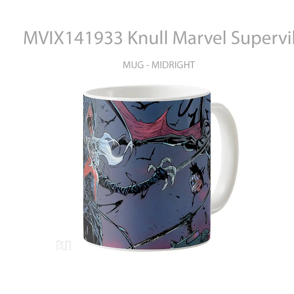 Mug Knull Marvel Supervillai Gelas Superhero - All-side / Desain