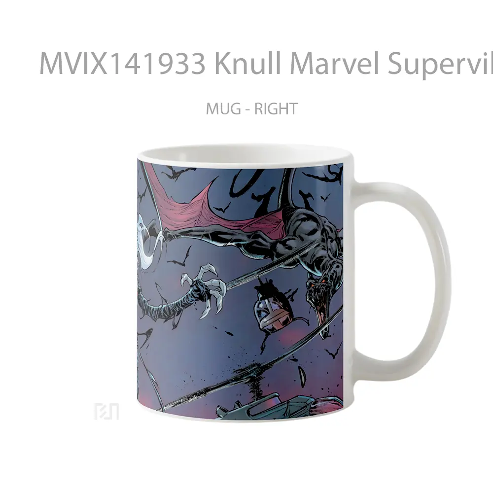 Mug Knull Marvel Supervillai Gelas Superhero - All-side / Desain