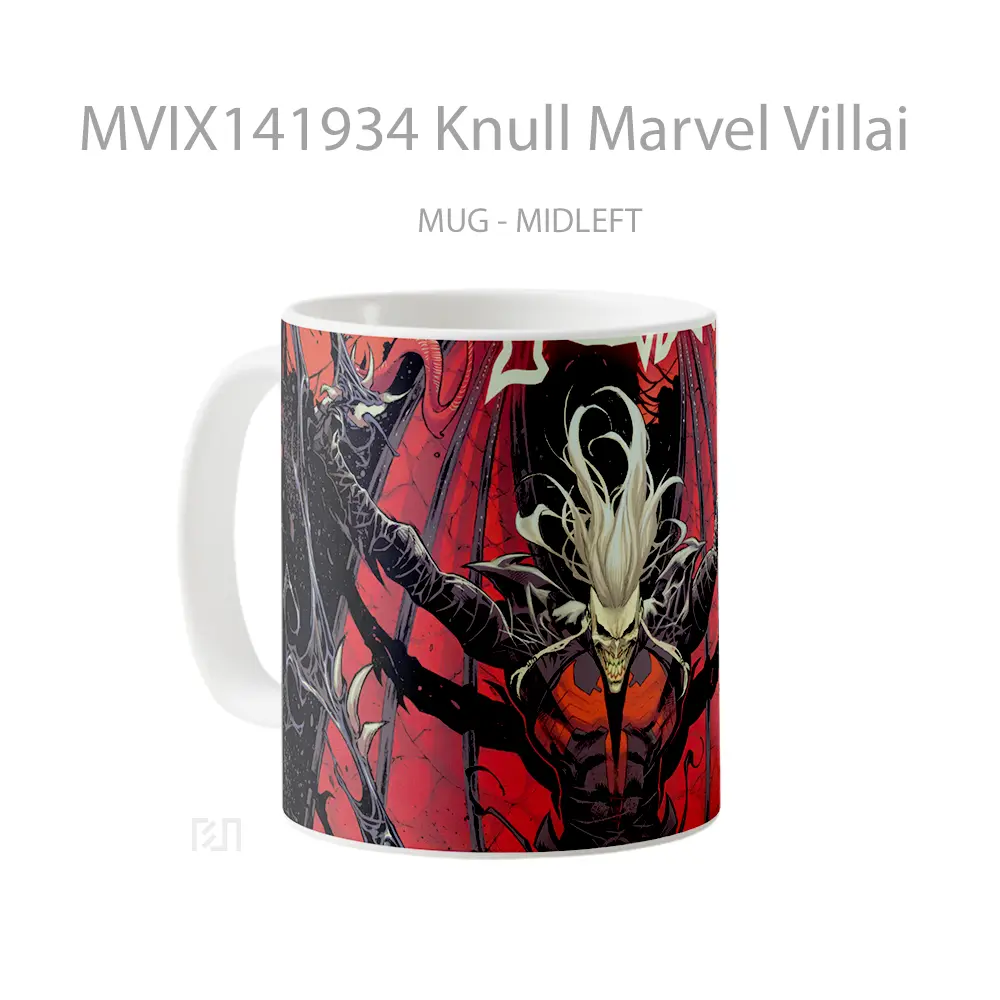 Mug Knull Marvel Villai Gelas Superhero - All-side / Desain