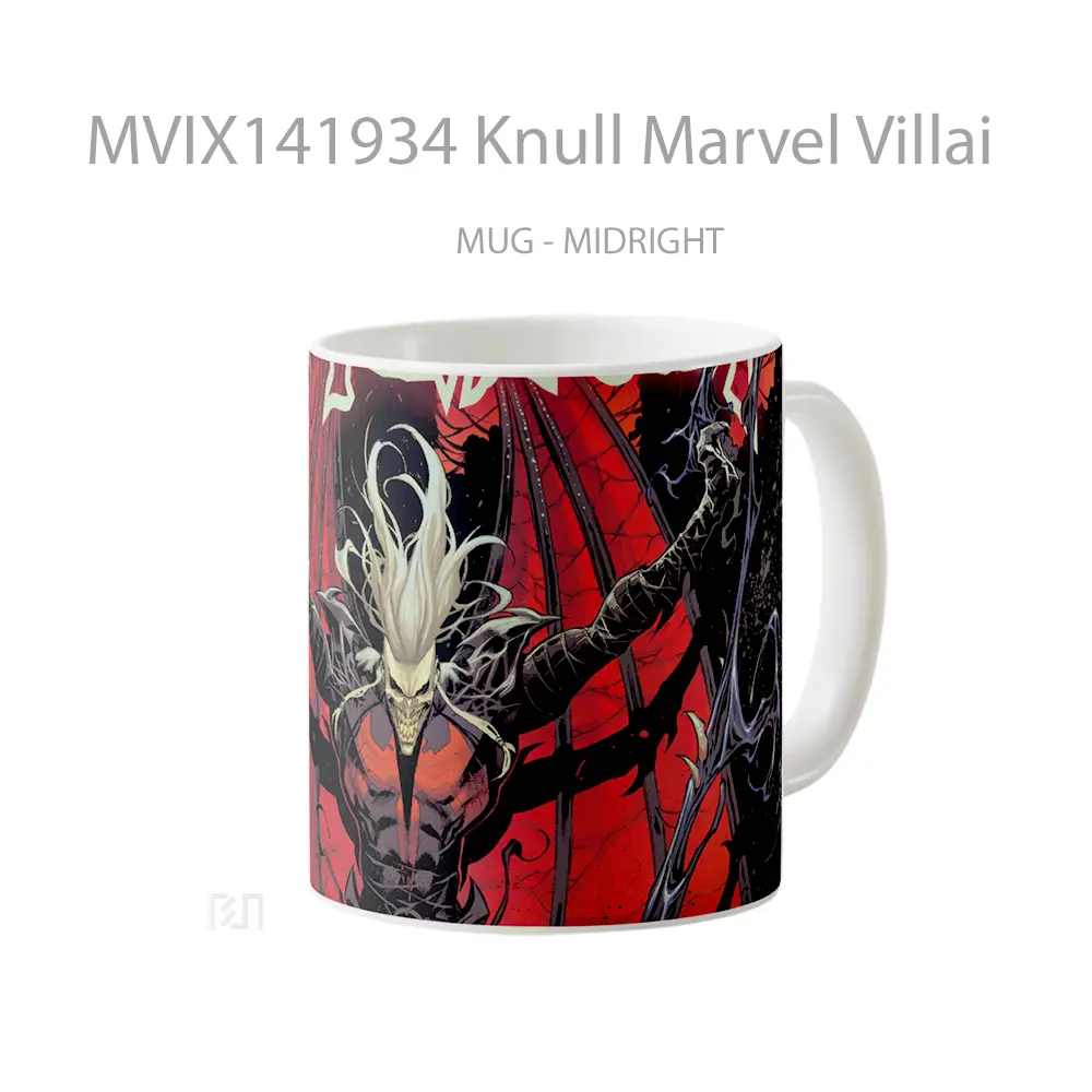 Mug Knull Marvel Villai Gelas Superhero - All-side / Desain