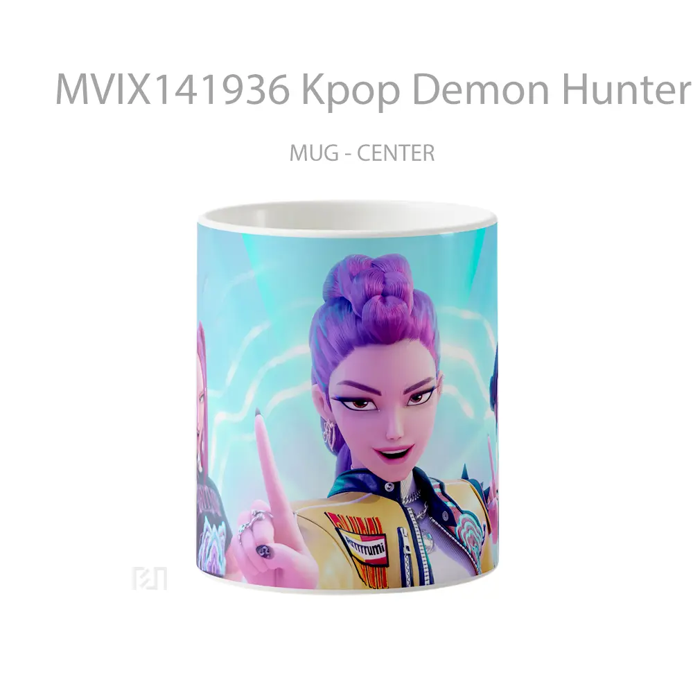 Mug Kpop Demon Hunters Characters Gelas Keramik Unik