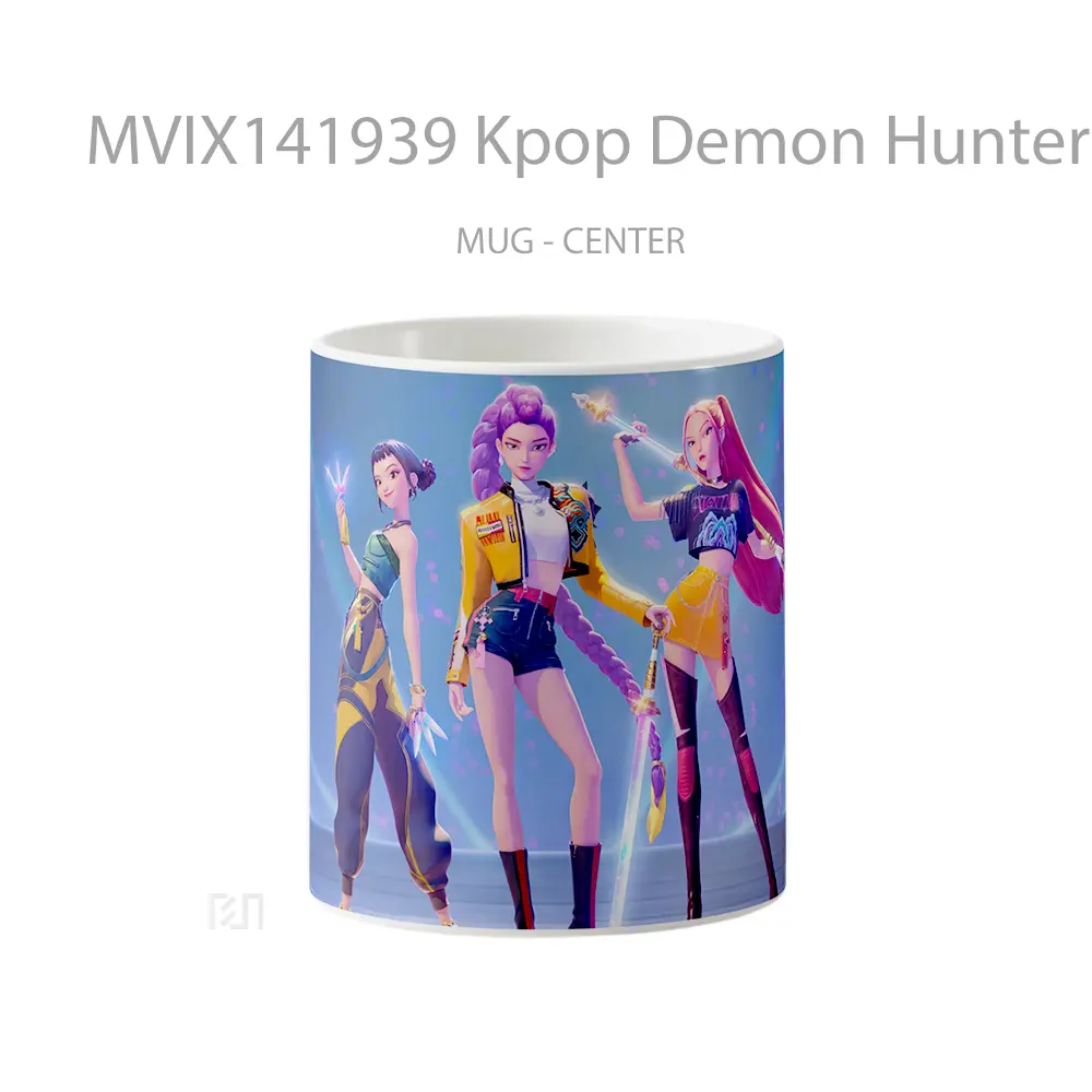 Mug Kpop Demon Hunters Rumi Rumi Zoey Mira Gelas Keramik Unik