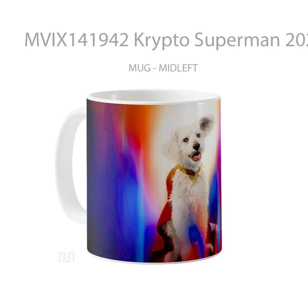 Mug Krypto Superman 2025 Gelas Superhero - All-side / Desain