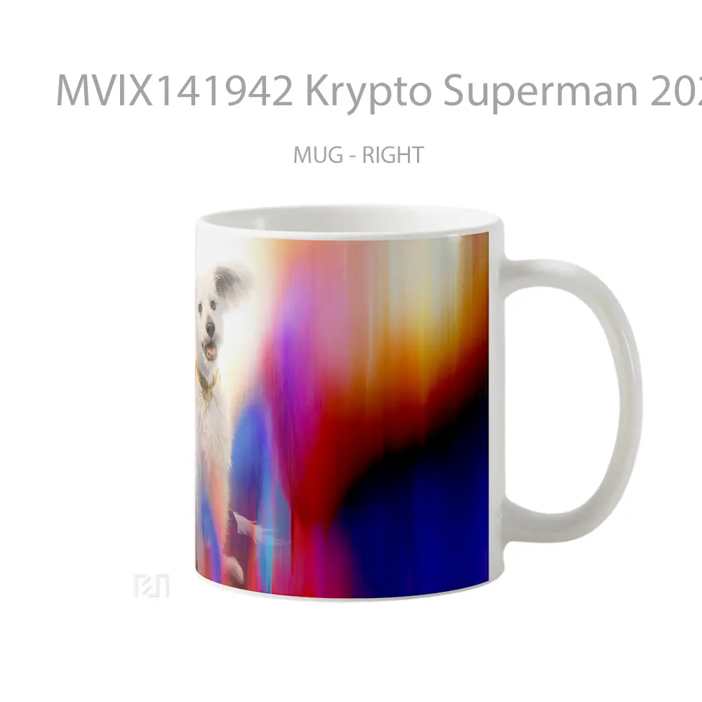 Mug Krypto Superman 2025 Gelas Superhero - All-side / Desain