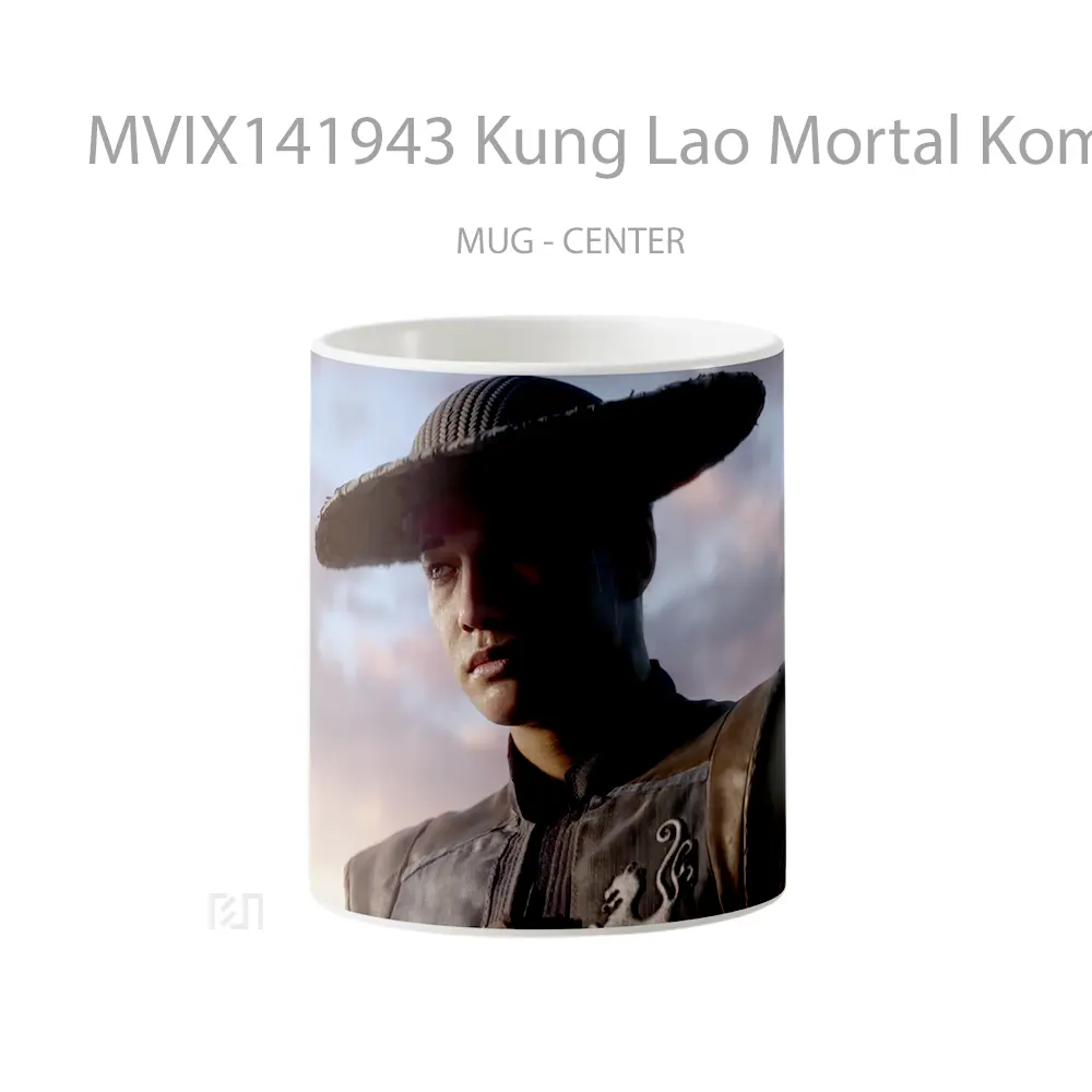 Mug Kung Lao Mortal Kombat 1 Gelas Keramik Unik