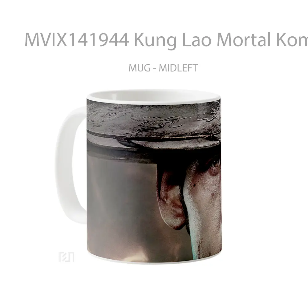 Mug Kung Lao Mortal Kombat 2 Poster Gelas Keramik Unik - All-side / Desain